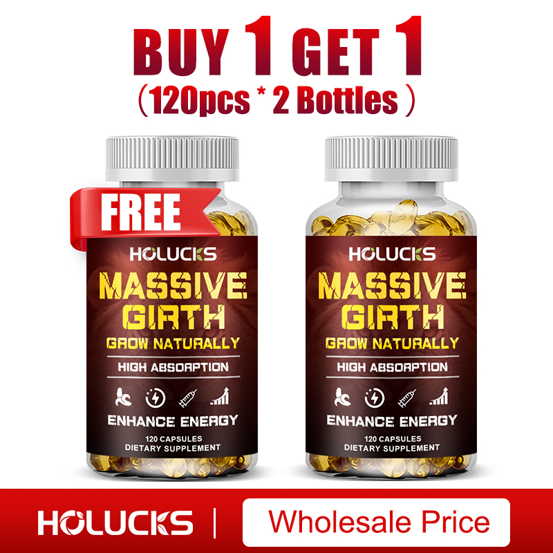 Ginger Tea - Massive Girth Capsules voor mannen, testosteronbooster,