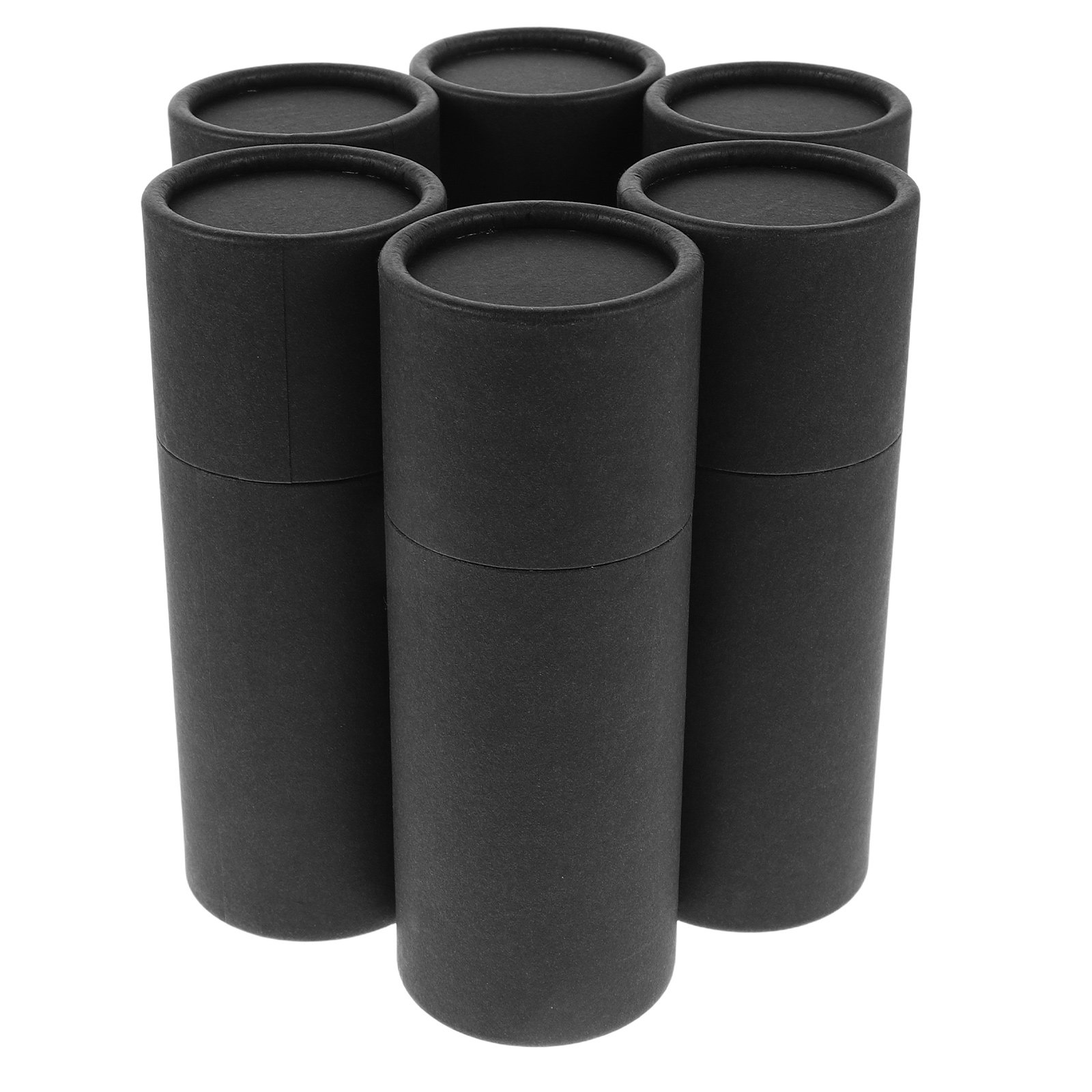 Essential Oils - Kraftpapier buisvormige verpakkingen, 6 stuks, ronde