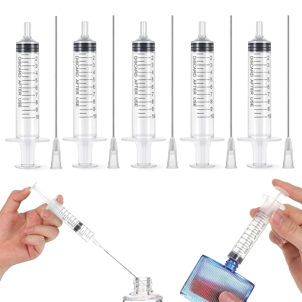 Essential Oils - 10 ml vloeistofoverdrachtset met een naald