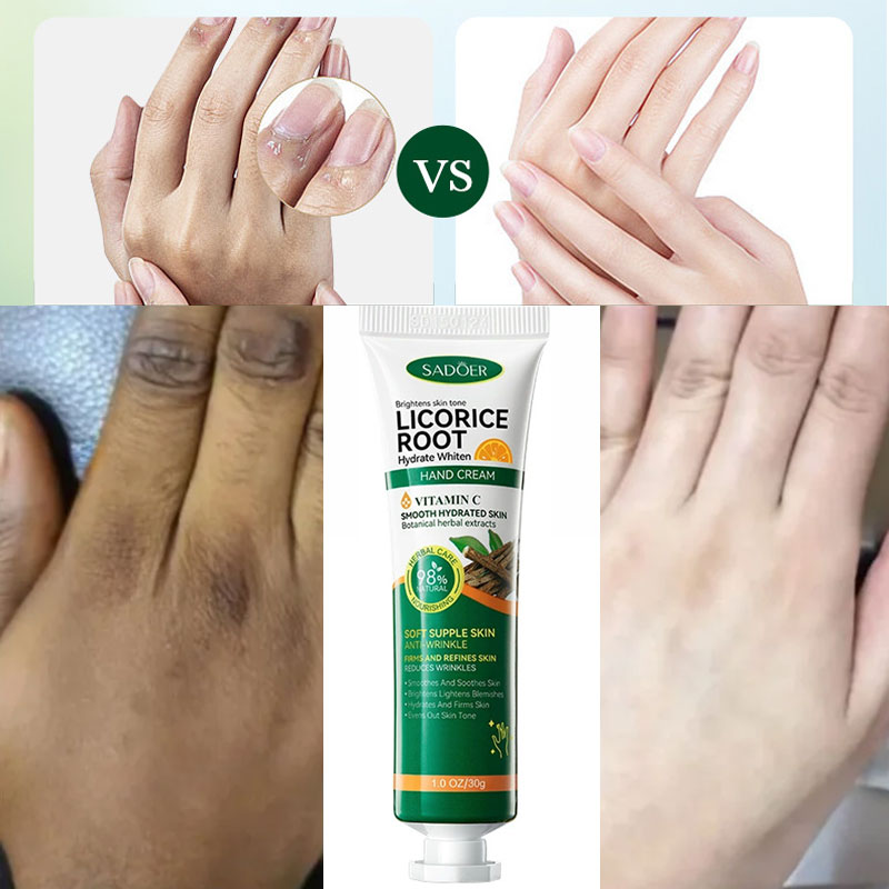 Licorice Root Sticks - Snelle Whitening Dark Knuckles Handcrème Fleuren