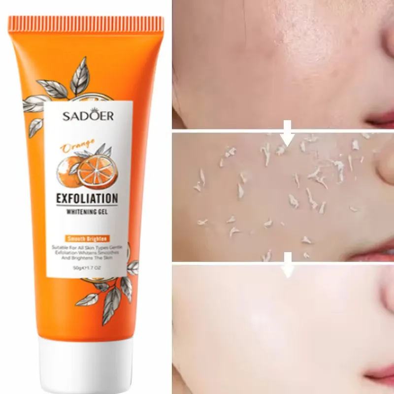 Echinacea - Oranje Exfoliërende Peeling Gel Gezichtsscrub Hydraterende