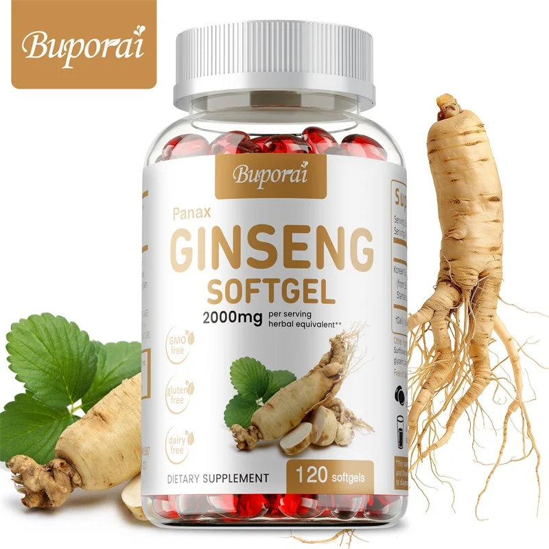 Ginger Tea - Rode Panax Ginseng-capsules - voor immuniteit,