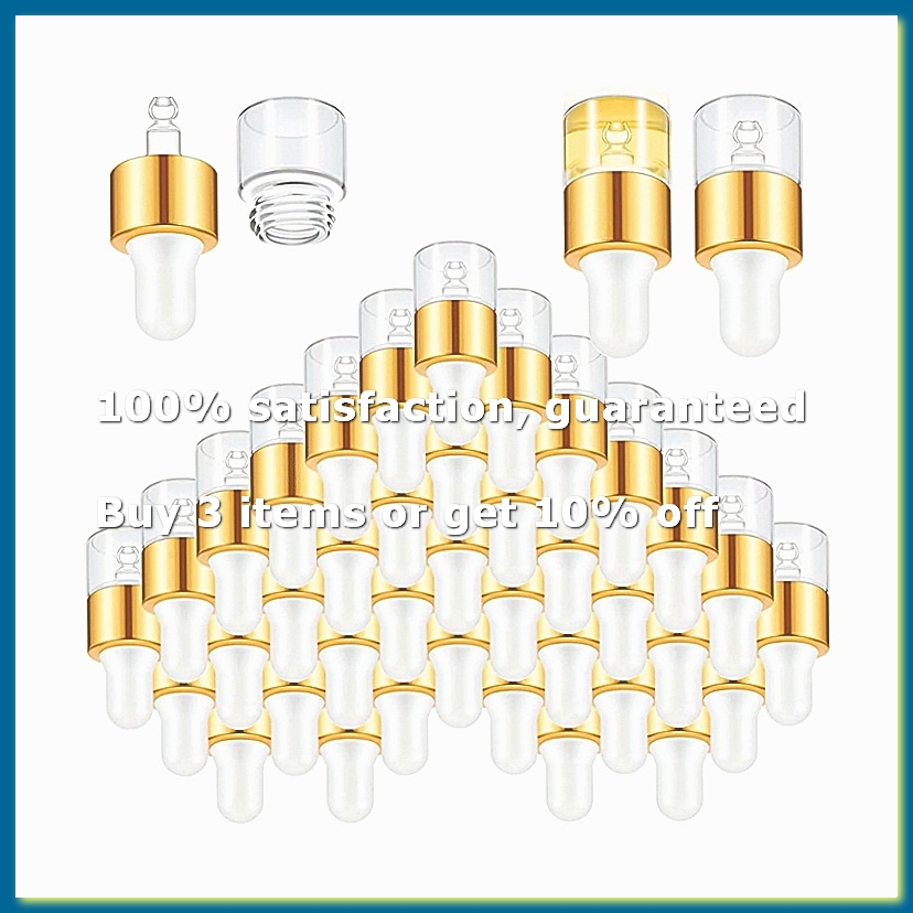 Essential Oils - 100 Stuks Mini Glazen Druppelflesje Bulk