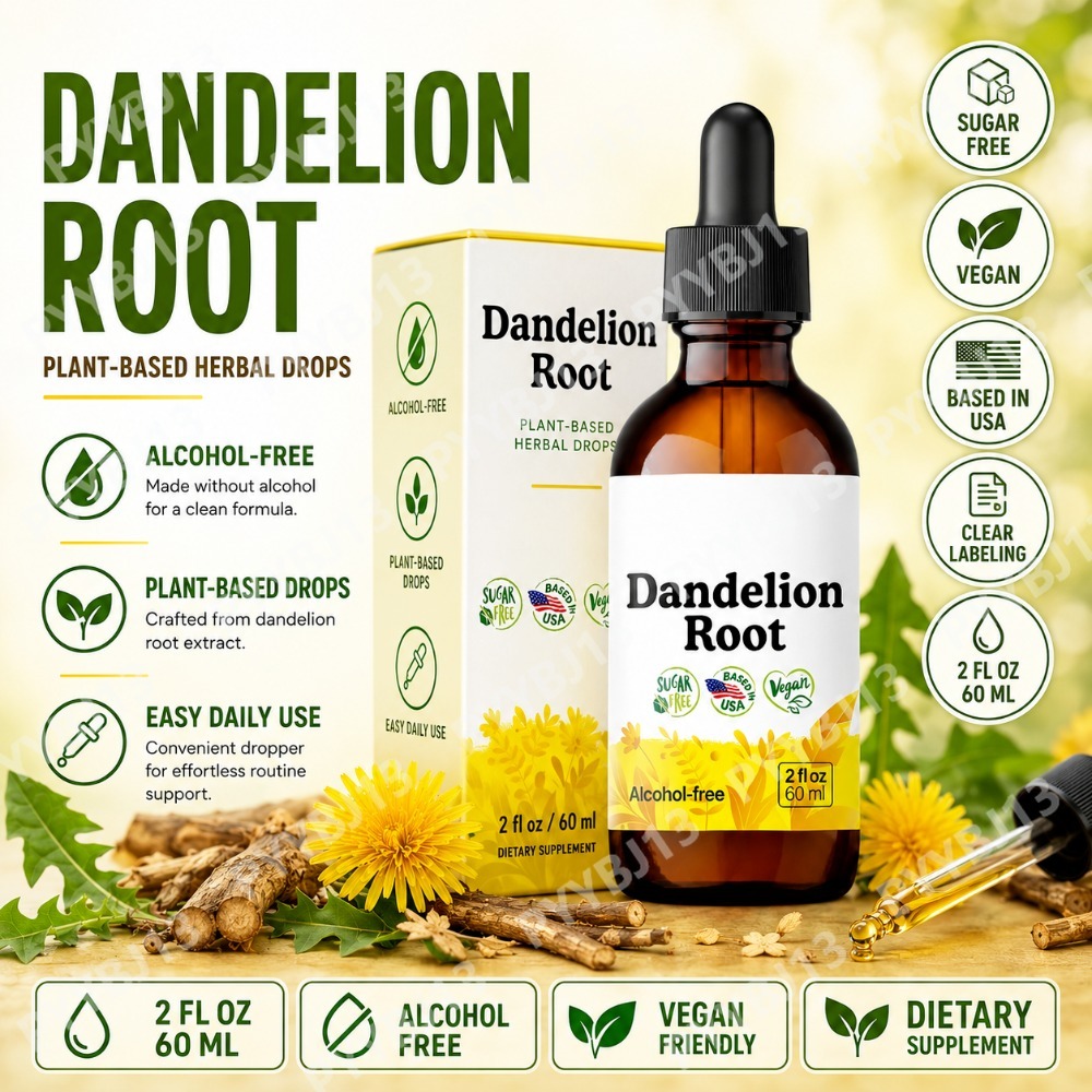 Herbal Tea - Paardenbloemwortel Supplement Lever Detox Reiniging Ondersteuning