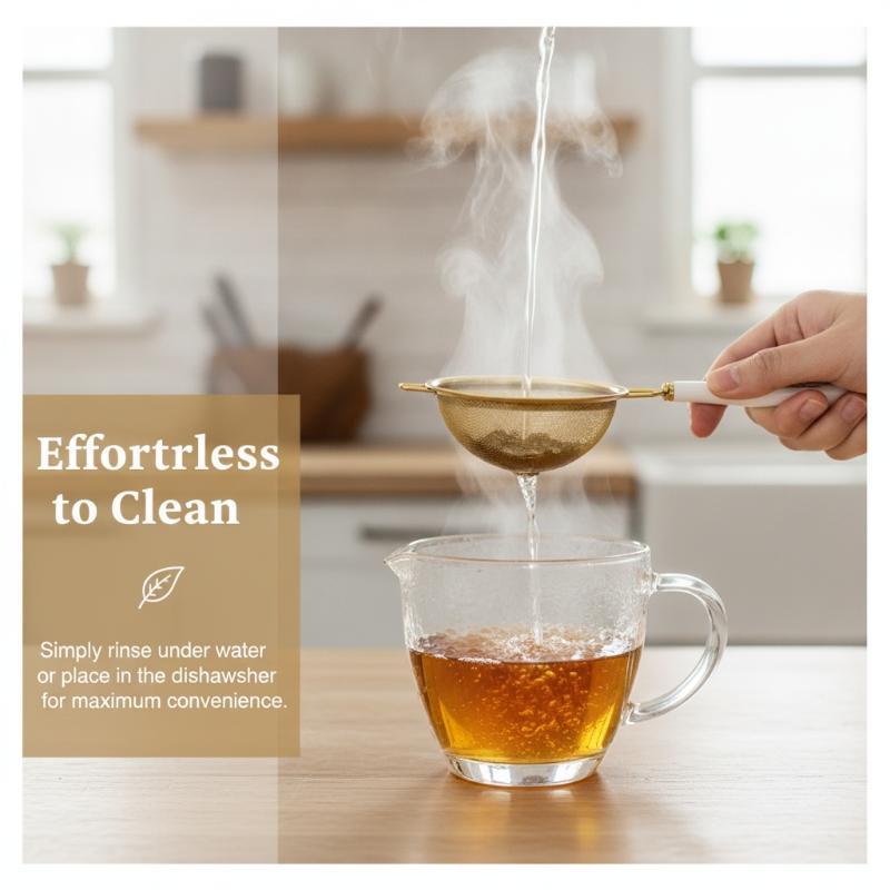 RVS Theezeef met Dubbele Gaass - Herbal Tea recensie en prijs