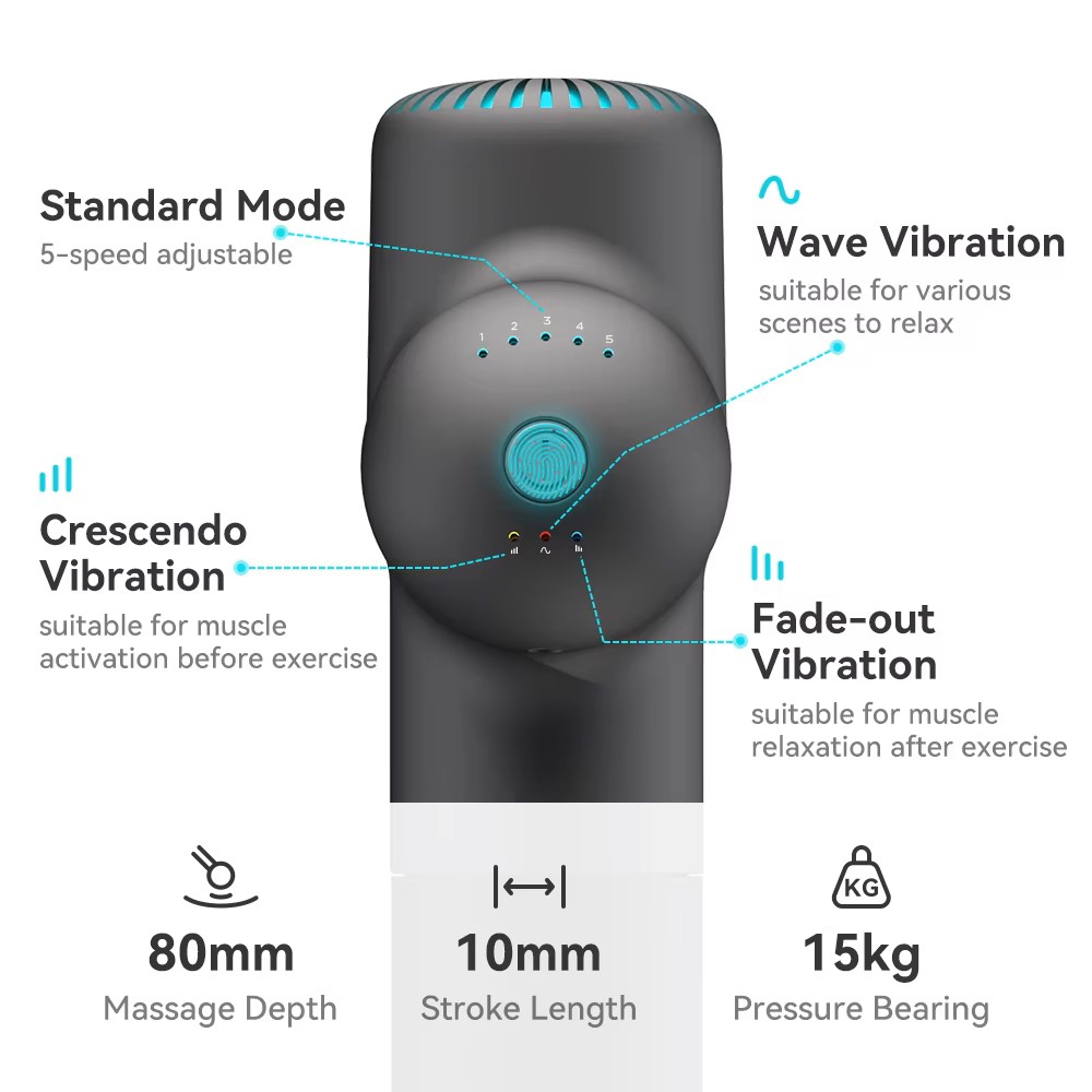 Booster Massage Gun Elektrisch - Health Wellness recensie en prijs