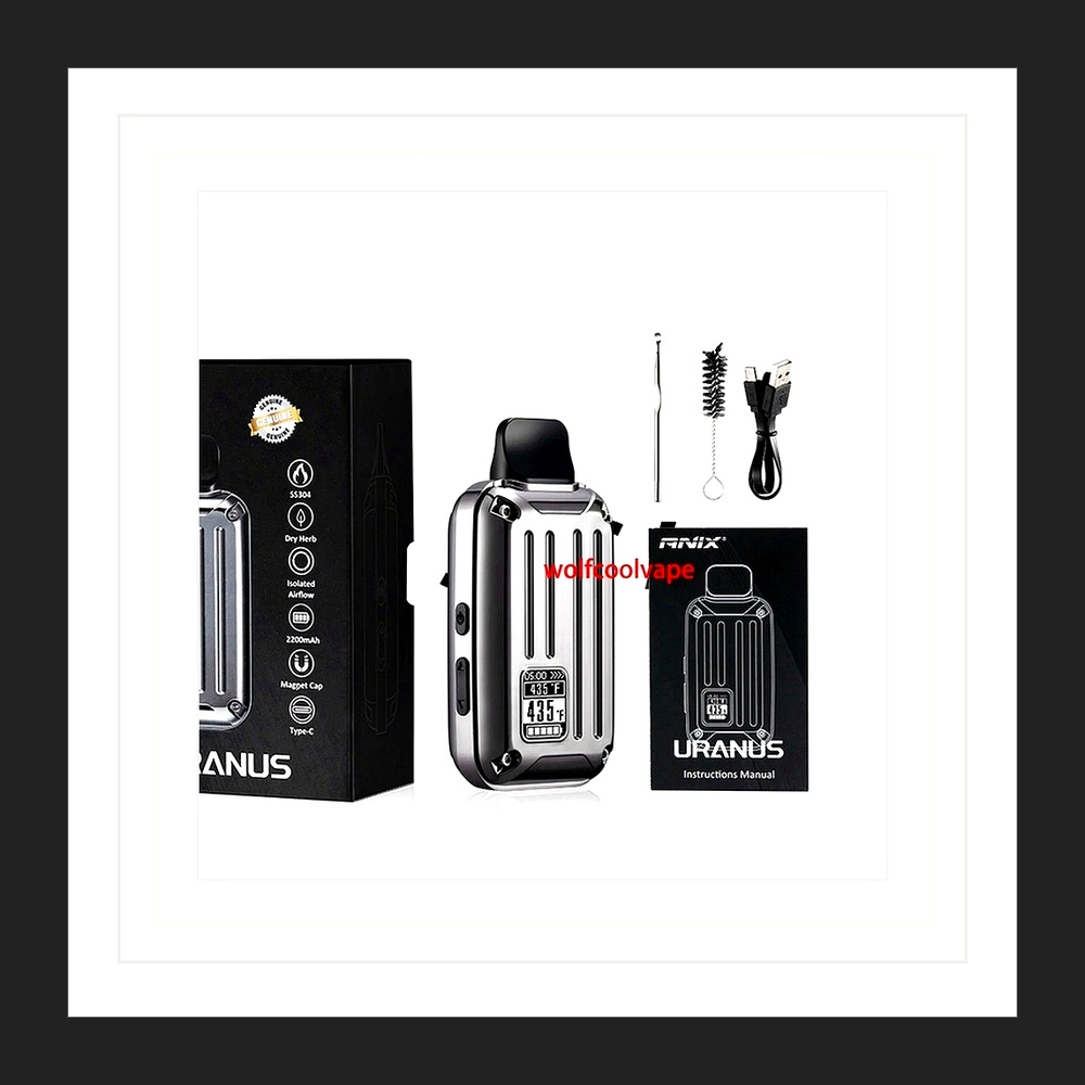 Wolfcoolvape ANIX Uranus droge - Dried Herbs recensie en prijs