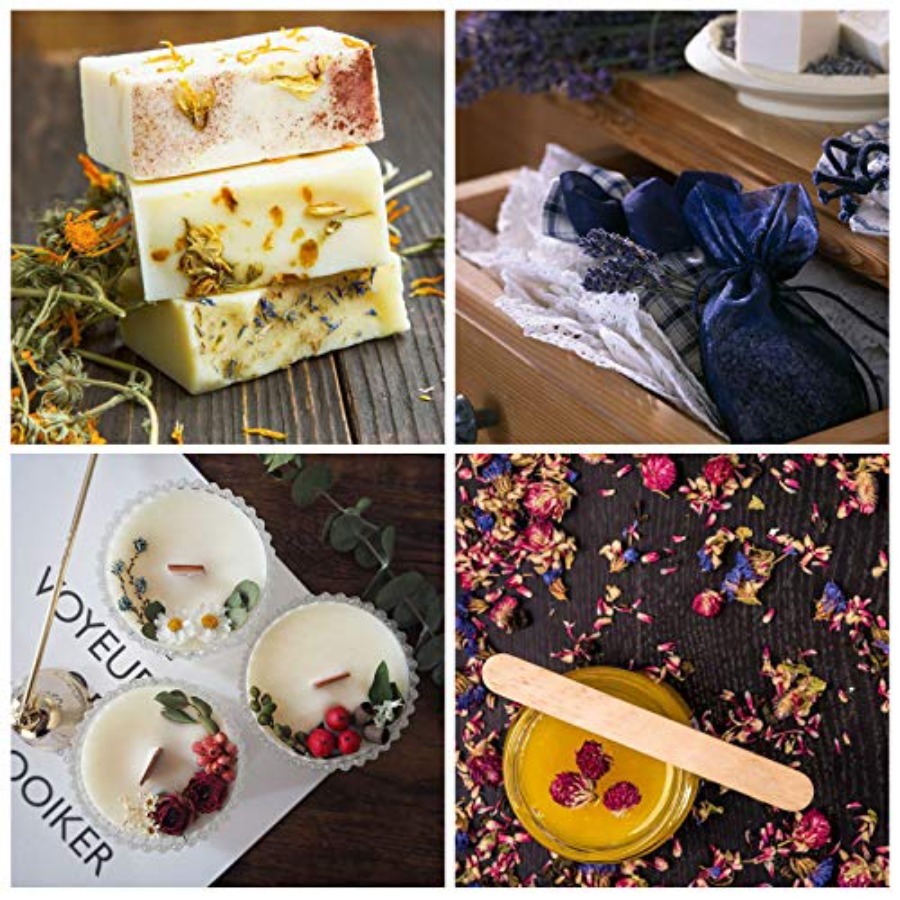 9 zakjes gedroogde bloemen, 10 - Dried Herbs recensie en prijs