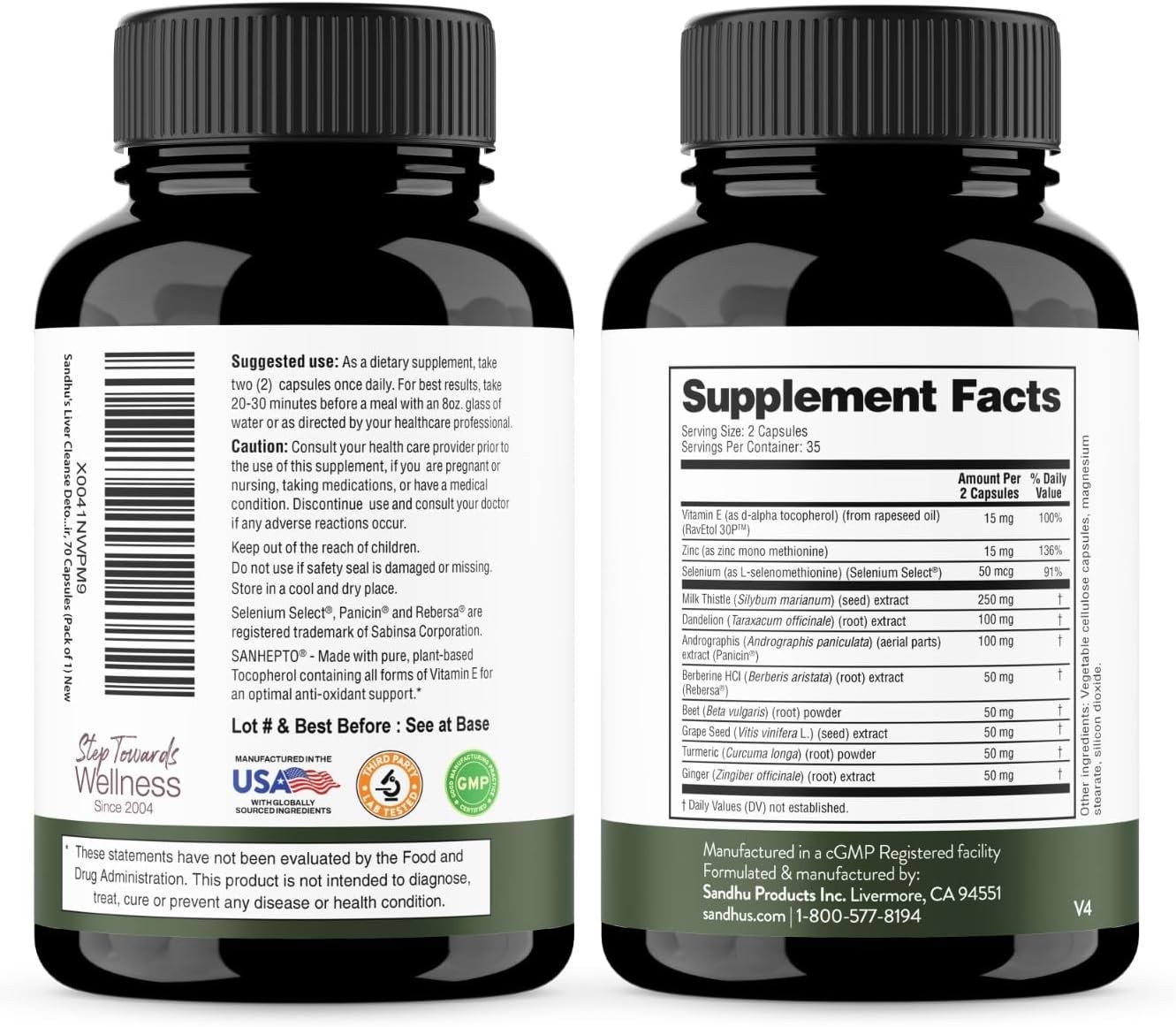 Leverreiniging Detox & Reparat - Herbal Supplement recensie en prijs