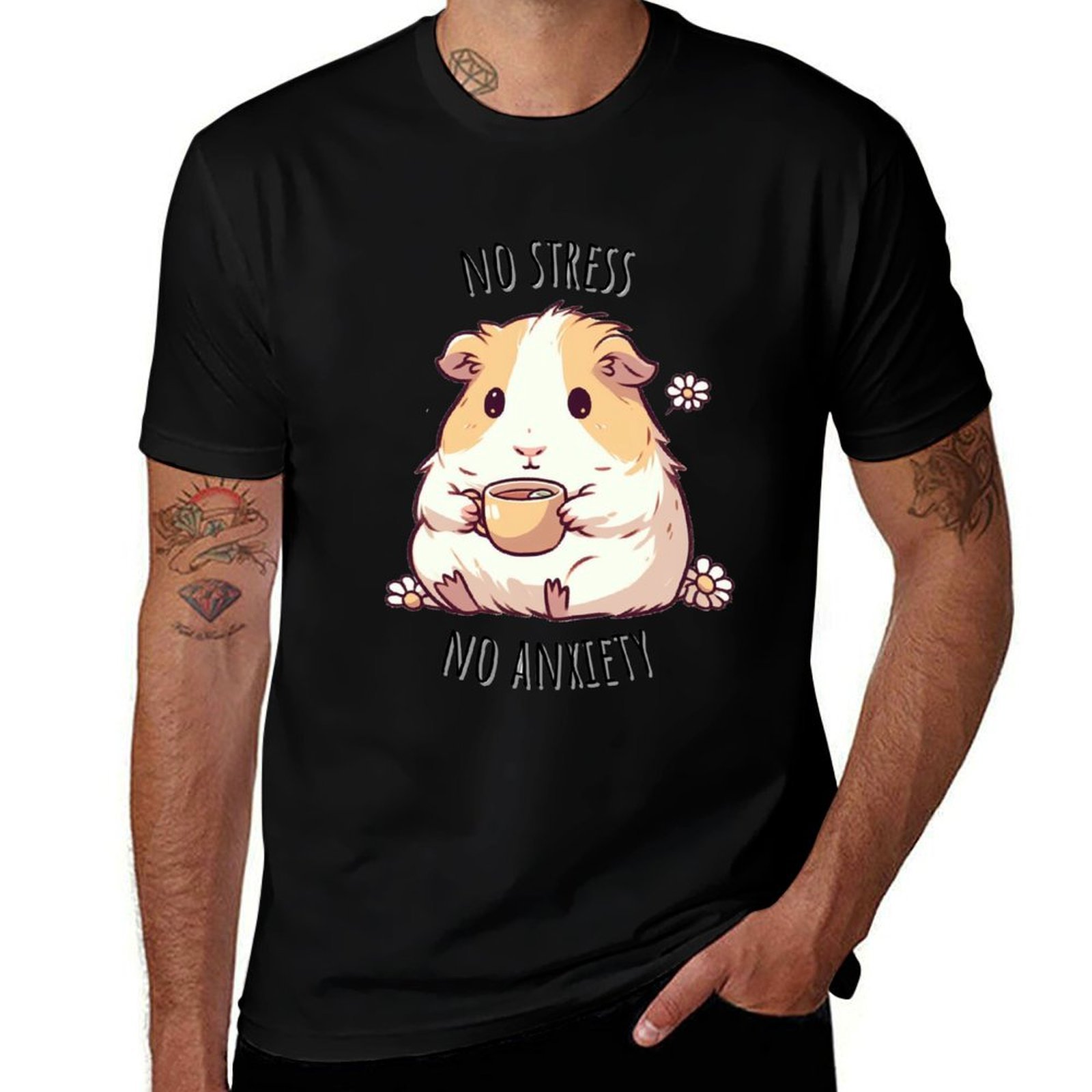 Kamillethee Cavia T-Shirt Gymk - Chamomile Tea recensie en prijs