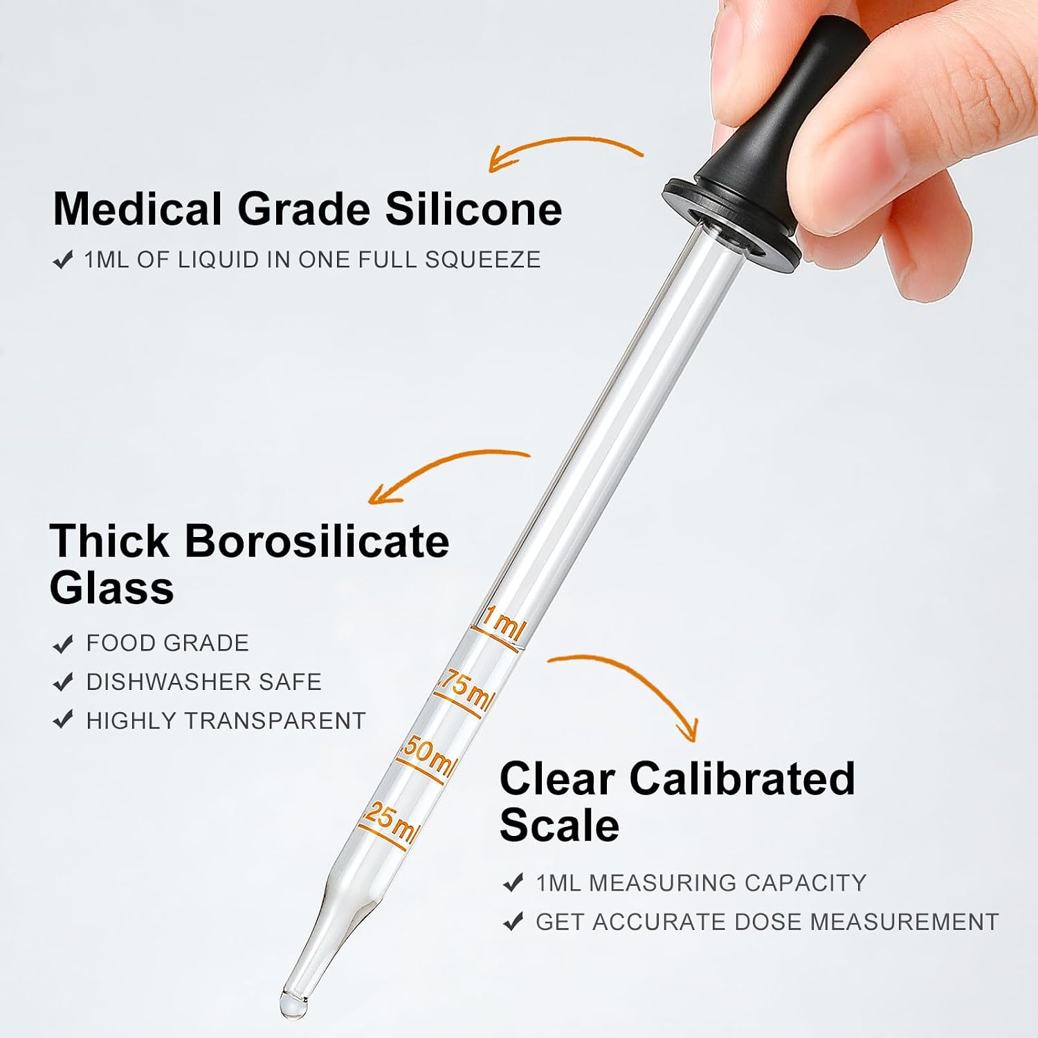 4 stuks 1 ml glazen druppelfle - Essential Oils recensie en prijs
