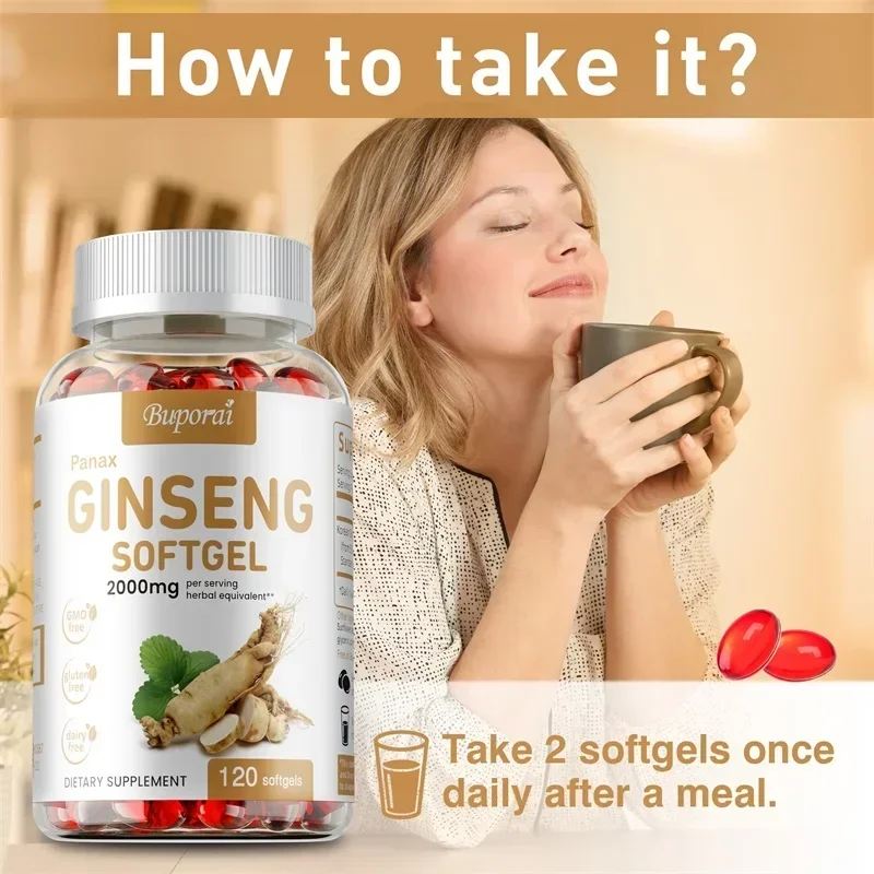 Rode Panax Ginseng-capsules -  - Ginger Tea recensie en prijs
