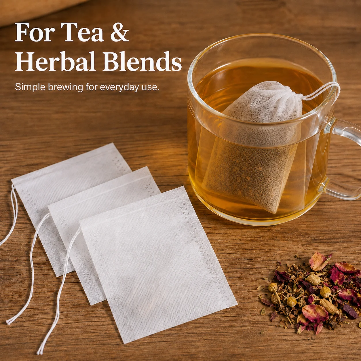 100 stuks wegwerp theefilterza - Herbal Tea recensie en prijs