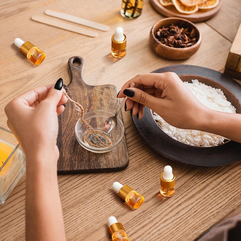 100 Stuks Mini Glazen Druppelf - Essential Oils recensie en prijs